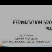 Permutation Groups Part 2