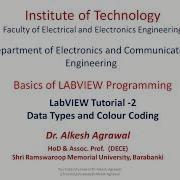 LabVIEW Tutorial 2 Data Types And Color Coding By Dr Alkesh Agrawal