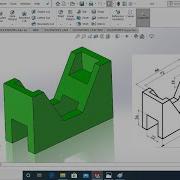 SolidWorks Tutorial For Beginners CAD CAM Part Drawing Exercise 12