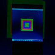 Square Shape Spirals Using Python Turtle Graphics Shorts Youtubeshorts