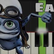 Crazy Frog Axel F EASY Piano Tutorial
