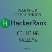 Counting Valleys Hackerrank Solutions
