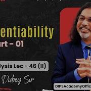 Differentiability Part 1 In Real Analysis Lec 46 II CSIR NET Math IIT JAM Math