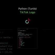 TikTok Logo With Python Python Tiktok Coding Foryou