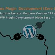 Unlocking The Secrets Enqueue Custom CSS And JS In WP Plugin Development Made Easy
