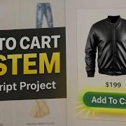 JavaScript Project Shopping Products With Add To Cart Functionality