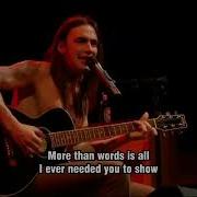 Extreme More Than Words LIVE FULL HD With Lyrics 2009