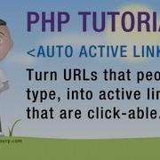 PHP Active Clickable Link Function Preg Replace Programming Tutorial