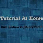 Advance Hide Show Method Of JQuery