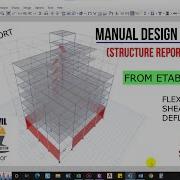 Design Of RCC Beam Manually Municipal Report ETABS Multistory Building NBC 105 2020 IS 1983