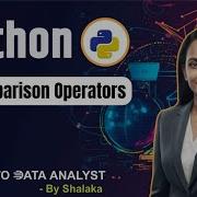 Comparison Operators In Python Explained Python Tutorial For Beginners Learn Python Fast