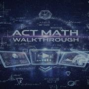 ACT Math Practice Test 1 2025 FULL WALKTHROUGH Step By Step