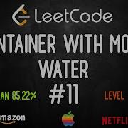 Container With Most Water Problem 11 Simple Solution LeetCode CoderJ