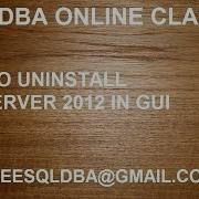 HOW TO UNINSTALL SQL SERVER 2012 FROM WINDOWS SERVER