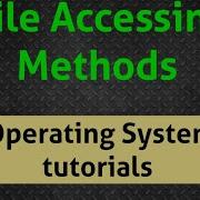 File Access Methods In File Management OS Classes In Telugu