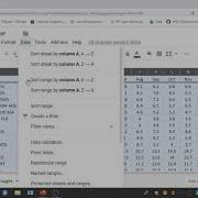 Filter Sort Via Google Sheets