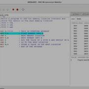 GNU8085 Opening And Executing A Program
