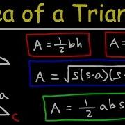 Area Of A Triangle Given 3 Sides Heron S Formula