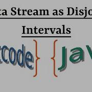 Leetcode Question 352 Data Stream As Disjoint Intervals In Java