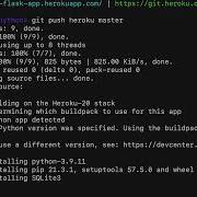 Deploy A Flask Application On Heroku