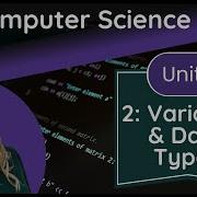 AP CSA Using Objects And Methods Variables And Data Types