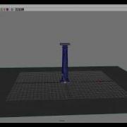 Fracture Shatter Mel Script Column With Dynamics