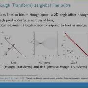 Deep Hough Transform Line Priors