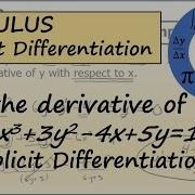 Calculus Implicit Differentiation A Basic Example 3