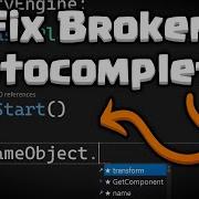 Fix Visual Studio Autocomplete Intellisense In Unity 2022 2019 2017