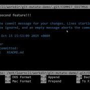 Modifying Git History 1 3 Amending A Commit In Git