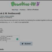 Java Practice It Primitive Data And Definite Loops Self Check 2 15 FirstSecond2