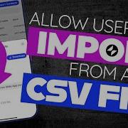 Glide Allow Users To Upload And Import Data From CSV Files
