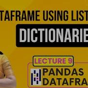 Create Pandas DataFrame Using List Of Dictionaries Python Pandas Tutorial For Beginners Viralvideo