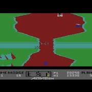 River Raid Commodore 64 Version Gameplay Run On The Vice Emulator