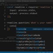JavaScript Node 04 Console Readline