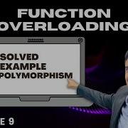 Function Overloading Explained Enhance Your C Programming Skills Solved Example Lecture 9