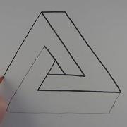 How To Draw An Impossible Triangle In A Very Simple Way