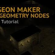 Blender 3 3 Procedural Dungeons With Geometry Nodes Tutorial