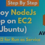 How To Deploy NodeJS App On AWS EC2 Instance Run App As Background Service Using PM2 Full Demo