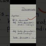 Python Decorators Python Advanced Concept