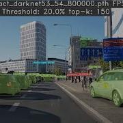 YOLACT Darknet53 FPN 550px YOLO Instance Segmentation