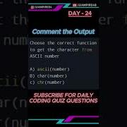 DAY 24 Tell Me The Output Of This Code Python Quiz Question Daily Quiz Challenge Ampire
