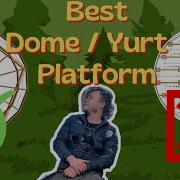 Идеальный проект купольной юртовой платформы Фундамент для круглого деревянного глэмпинга