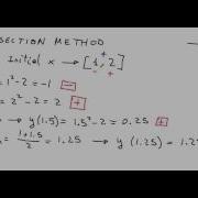 Example Of Bisection Method
