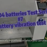 LifePO4 Batteries Test Series 7 Battery Vibration Test