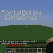 Minecraft Plugin Showcase PortalGel By LittleGruz