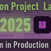 My 2025 Uv Based Python Project Layout For Production Apps