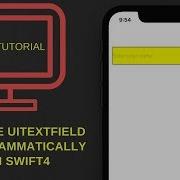 Create UITextField Programmatically In Swift 4