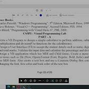 Multiple Document Interface In Visual Basic