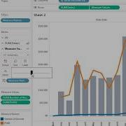 How To Create A Graph That Combines A Bar Chart With Two Or More Lines In Tableau